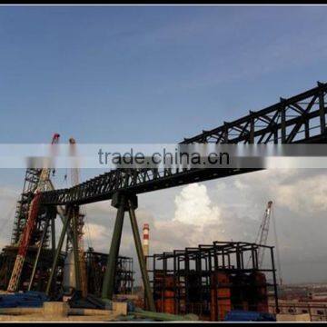 Supply high quality steel structure fabrication for belt conveyor system