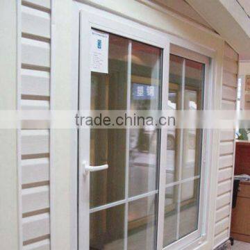 While color PVC Sliding window with grill