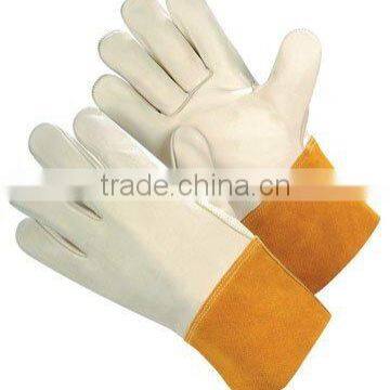 cow grain glove,welding golve