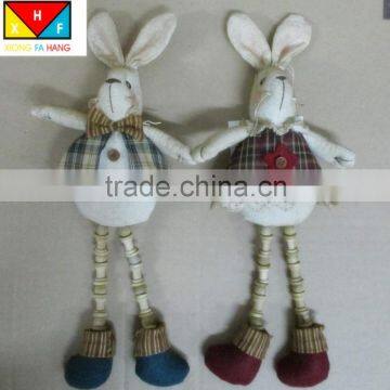 Wholesale lovely plush rabbit stuffed toy easter bunny soft toys