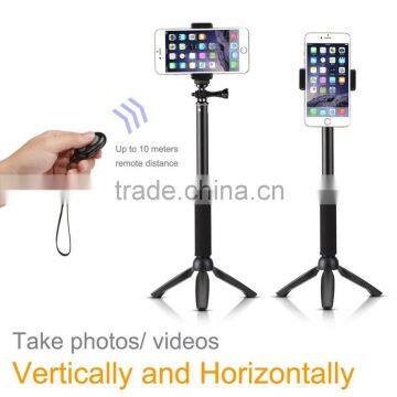 Bluetooth Selfie Stick Monopod with Tripod Stand for iPhone and Android