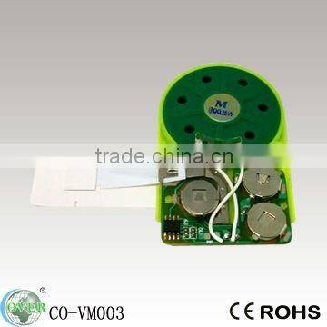 Greeting Card Sound Module With a 10 Sec Pre-record Melody