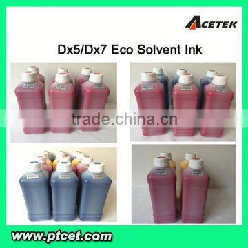 Acetek hot china products wholesale printing ink galaxy dx5- eco solvent