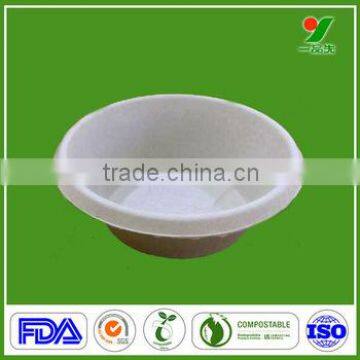 FDA SGS certificate 100% biodegradable disposable paper soup bowl