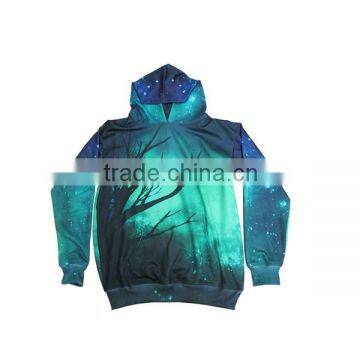 Men's custom design printing no zipper fleece hoody jackets/sweatshirts