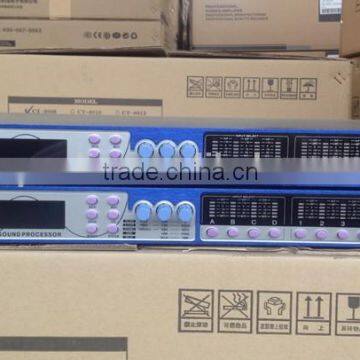 Professional 4 in 8 out digital speaker Audio processor