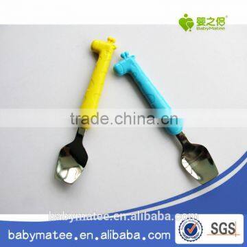 Babymatee Cartoon Stainless Steel Baby/ Children's Spoon & Fork for Baby photo-4