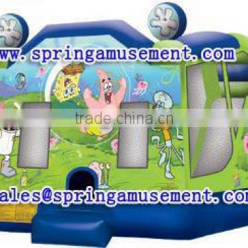 High quality bouncy castle of Patrick Star, Iinflatable jumper, Inflatable combo