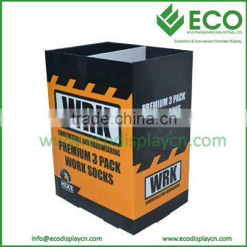 China Supplier Cardboard Merchandising Display Dump Bins