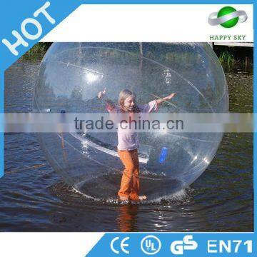 New design crystal ball water fountain,spinning water ball,water walking balls for sale