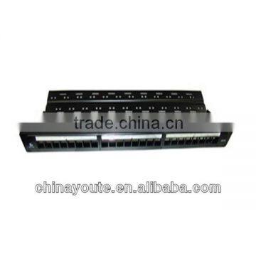 UTP Blank Patch Panel With Back Bar,24 Port