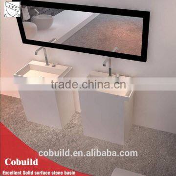 toilet hand wash basins rectangle artificial stone wash basin,freestanding hand wash basin