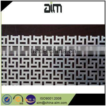 Decorative Aluminum Oxidized Perforated Metal Sheet