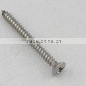 Stainless steel Pan head tapping screws with cross drive DIN7981