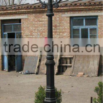 Decorative cast iron lighting post