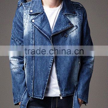 2016 Mens Winter heavy cotton windproof jeans jacket