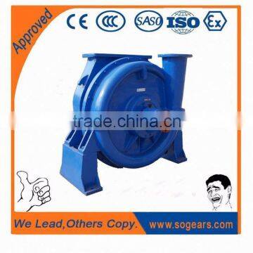 Low vibration high volume long blower