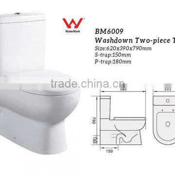 Watermark Australian Washdown Two Piece wc Water Closet BM6009 photo-2