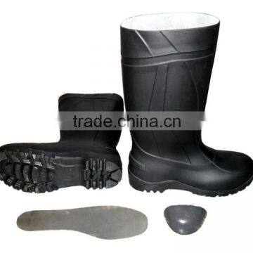 Safety PVC rain boots with steel toe,industrial rain boots