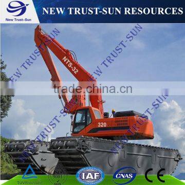 Marsh Swamp Buggy Amphibious Excavator for sale