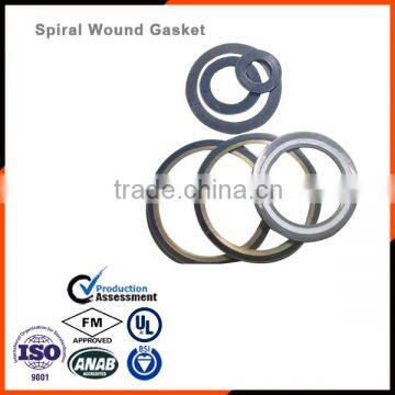 High quality custom-made spiral wound gasket with ISO9001 standards made in Japan