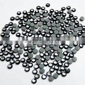 glitter Korean AA lead free jet light iron on hot fix rhinestone