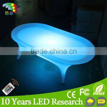 light up Decorative led light table /led glow furniture