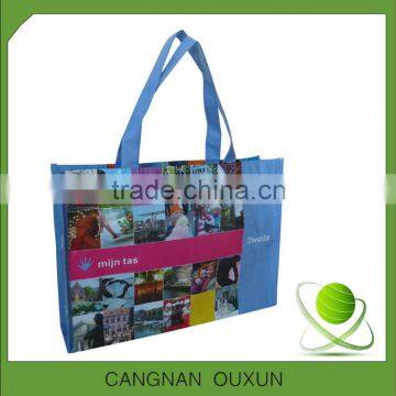 Fashion rpet lamination shopping tote bag