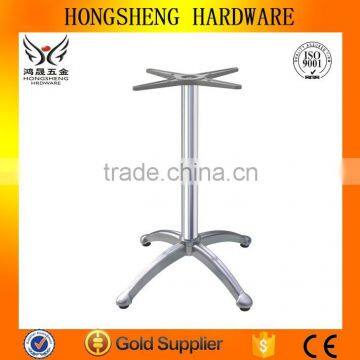 HS-A135 aluminum table legs metal table legs dining table bases for glass top