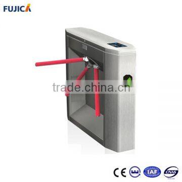 Factory Price rfid access control turnstile, Electric Semi Automatic Tripod Turnstile with RFID Automatic Access control
