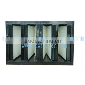 V-bank HEPA filter Supplier For Food Industry