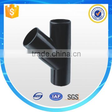 HDPE siphon 45 degree pipe fitting lateral tee