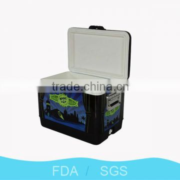 54QT/51L personal full printing ice chest multicolor cooler box