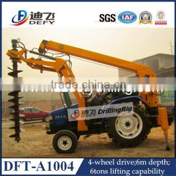 Fully automatic wheels mounted pile driver supplier