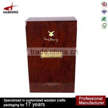 Personalized custom single wine glass packaging box for packing glass