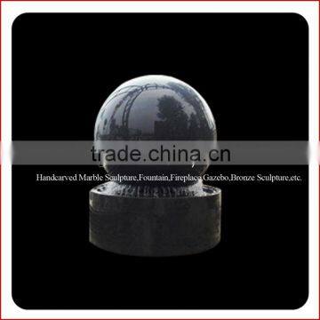 Outdoor Decorative Black Ball Waterfall