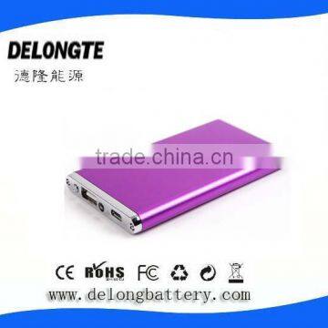 6000mah portable mobile charger cell phone charging station private label