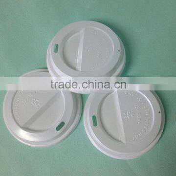 PS plastic coffee lid, 80mm/90mm plastic coffee lid