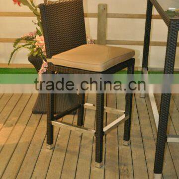 Outdoor furniture dining set chair and table