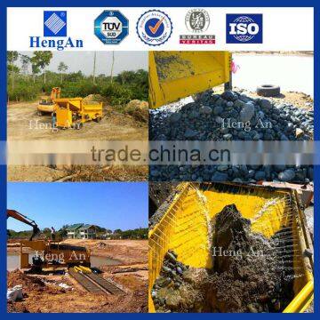 50ton/h Alluvial Gold Trommel