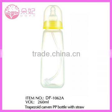 hot selling products plastic water bottle with straw