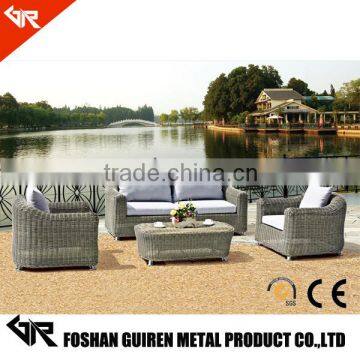 GR-R61006 Dining table 6 cushion chairs set Outdoor Lawn Yard Garden Furniture