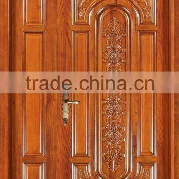 Main entry double solid wood master-subfield door YHA-1116