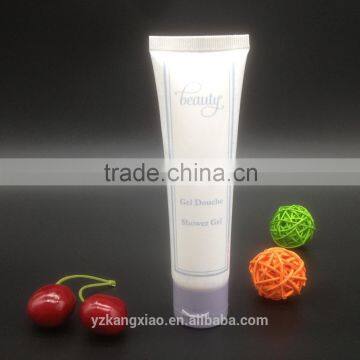 Lotion pump, plastic tube, diameter 30mm, six silkscreen and offset printing