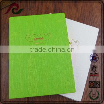 Embossing Hot Stamping Customized Logo Cheap printed gift school paper notebook