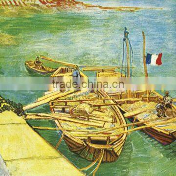 wall art hot sell ship and sea scenery oil painting