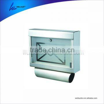 Factory Price Stainless Steel Sheet antique metal mailbox with great price