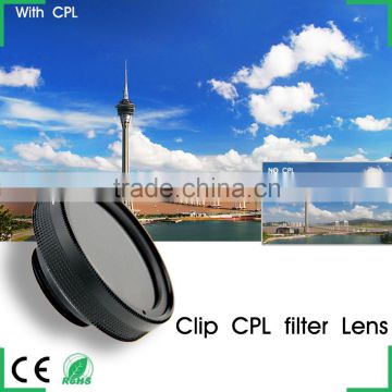 mobile phone CPL lens with high quality CPL filter lens for iphone 6 6plus