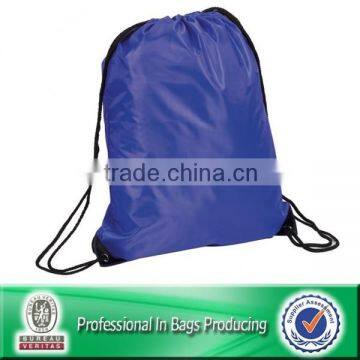 Custom Cheap Polyester Waterproof Drawstring Backpack Sack Bag, Laundry Bag