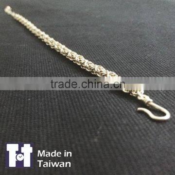 Customized 925 Byzantium Sterling Silver Bracelet For Women's photo-3